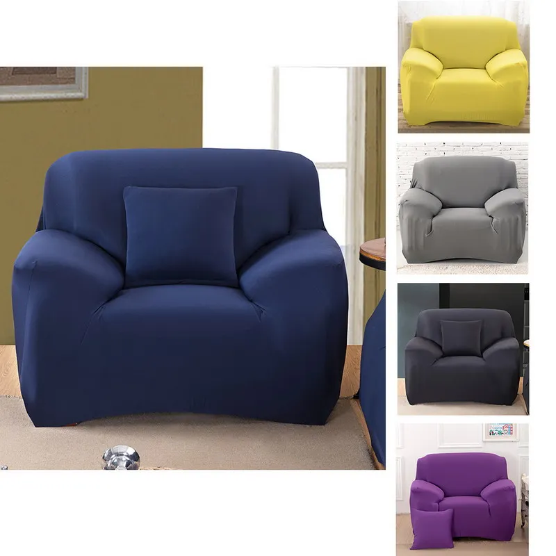 4 Size 5 Color Spandex Stretch Sofa Cover Elasticity Polyester Solid 4 Size 5 Color Spandex Stretch Sofa Cover Elasticity Polyester Solid Colors Couch Loveseat Furniture P20 In From Home Garden