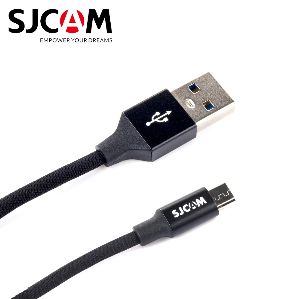 Микро USB кабель для синхронизации данных SJCAM длиной 1 м 2 0 А Быстрая зарядка экшн