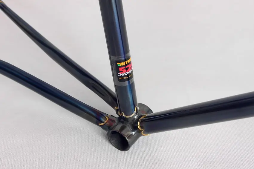 Top Vintage Steel Frame/Front Fork Road Bike Custom Frame/Front Fork Reynoids 525/725/853 Retro bicycle  Bicycle Accessories 4