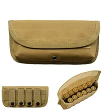 1000D Military Reload 12 Round Shotshell Holder Molle Pouch Tactical Magazine Pouch Sheath Airsoft Hunting Ammo Bag