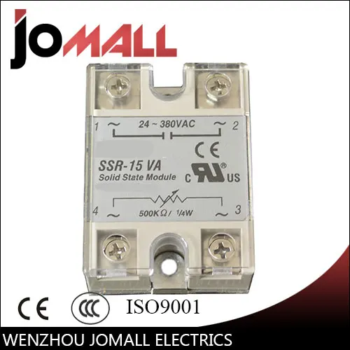 

SSR -15VA VR To AC 15A white color Solid State Voltage Regulator SSVR