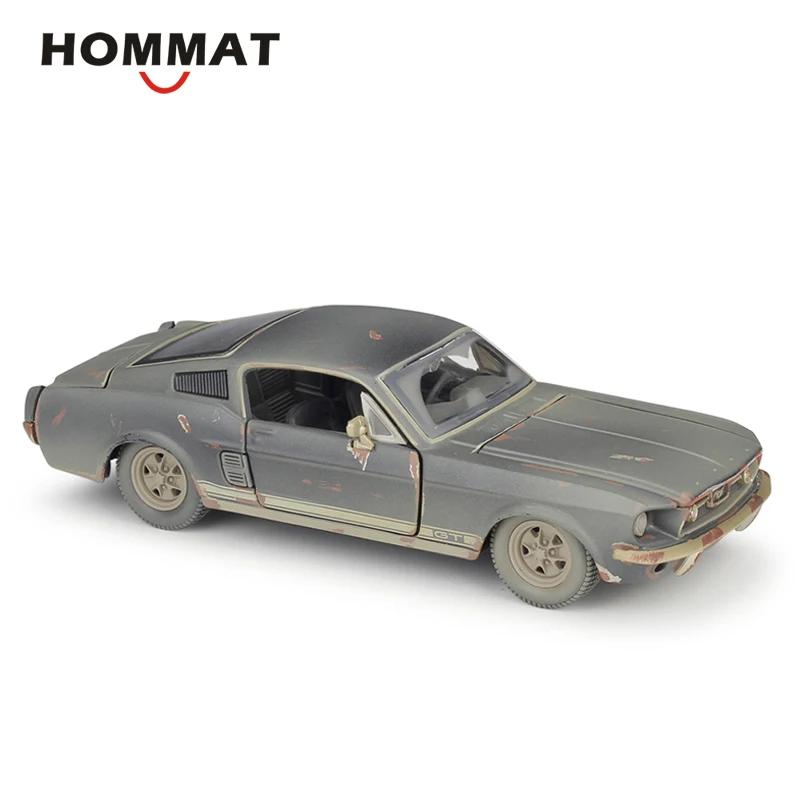 Hommate Maisto 1:24 Ford Mustang GT 1967 старые друзья сплав модель автомобиля игрушка литая