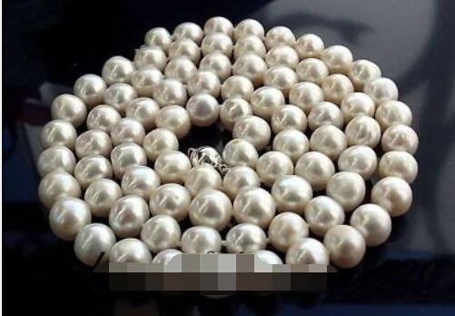 

~~ BJC 000164 round white freshwater pearl necklace Discount 35%