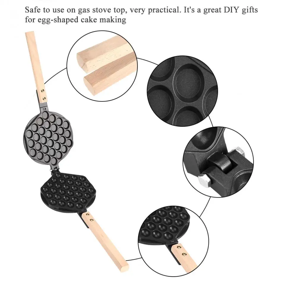 Professional-Egg-Bubble-Puff-Cake-Waffle-Maker-Machine-Nonstick-Waffle-Baking-Pan-Tool-for-Home-Commercial