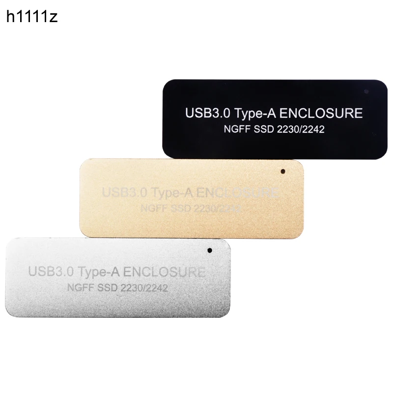HDD чехол USB3.0 TYPE-A NGFF M2 SSD жесткий диск Корпус B соединитель в форме ключа M.2 SSD USB адаптер Поддержка 2230 2242 жесткого диска