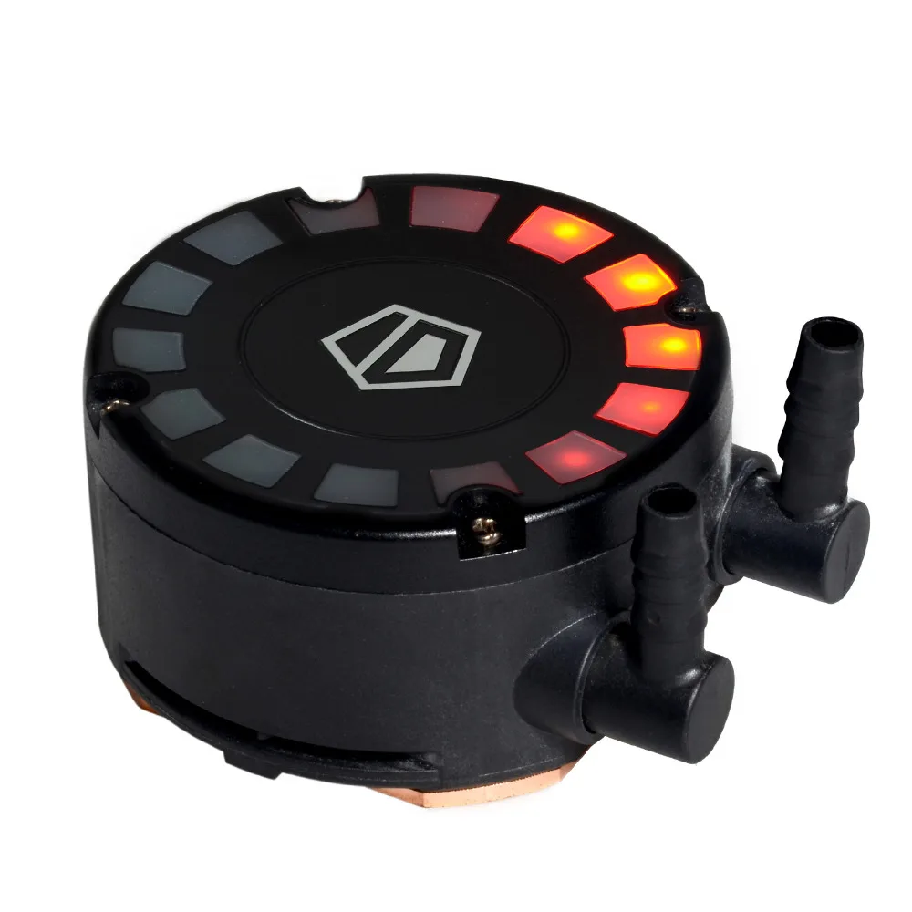 

ID-COOLING Water Block Set with Unique Comet-tail RED LED Lighting,High Pressure Pump,Copper Base & Full CPU support:Intel&AMD