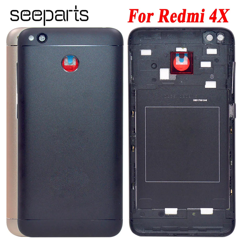 

Redmi 4X Battery Cover Rear Door Back Housing Case Middle Chassis Replacement Parts With Tools For Xiaomi Redmi 4X Back Cover