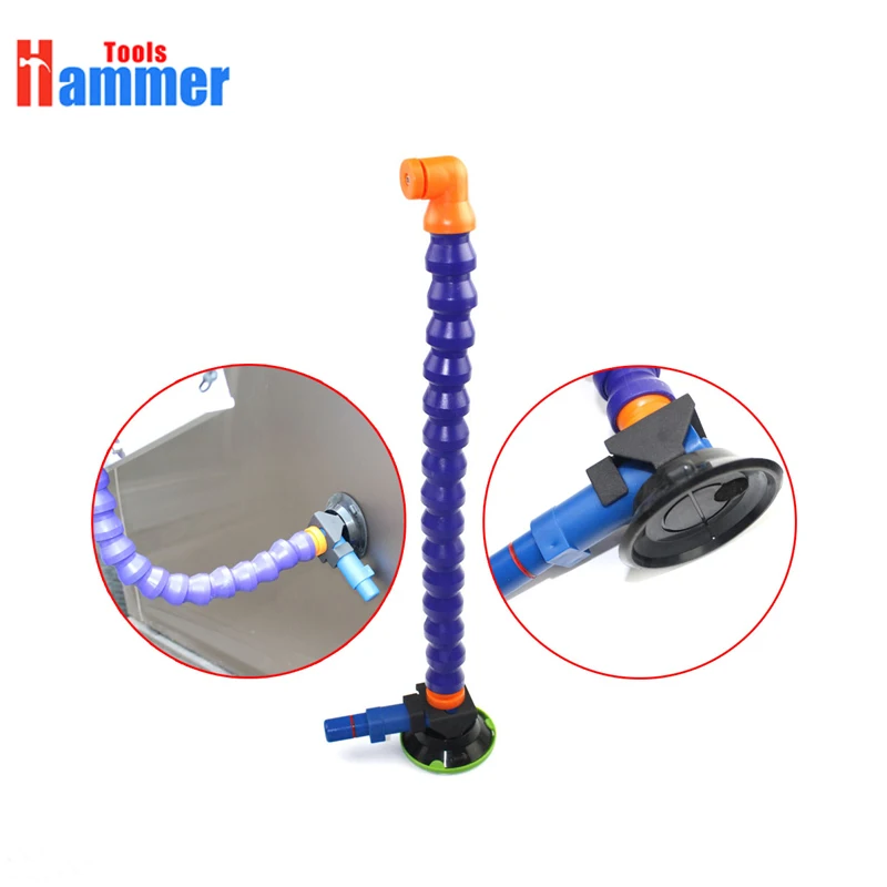 

3inch Heavy Duty Hand Pump Suction Cup with flexible stand for PDR light