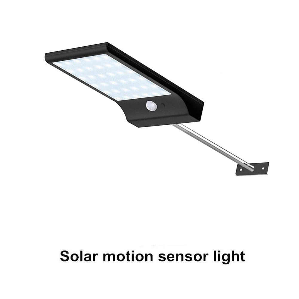 

Aluminum pole 48/36 LED Solar powered PIR Motion Sensor Light lamp Outdoor Waterproof Energy Saving Street Garden Security Wall
