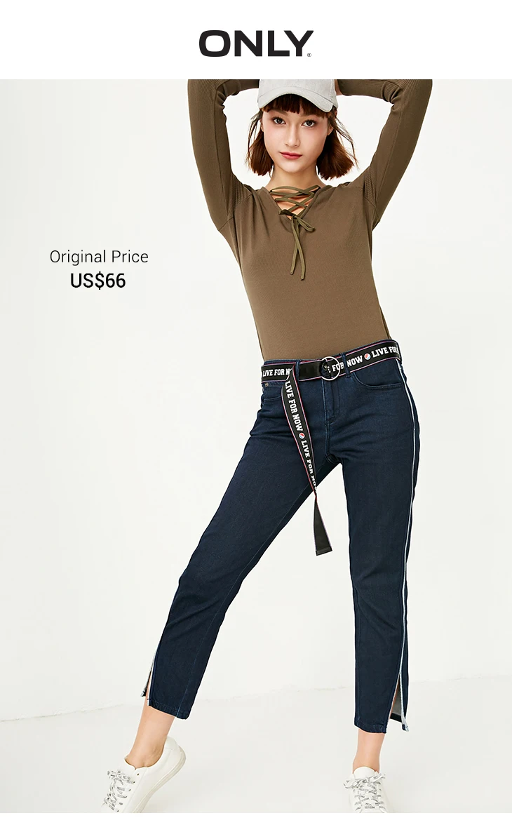 Autumn open fork ankle length 
