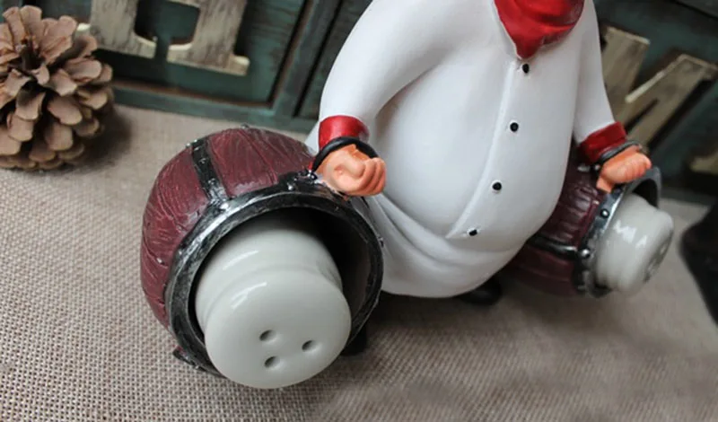 Artificial Chef Kitchen Decoration Figurines Miniatures Resin Ornament Vintage Home Decor Accessories For Restaurant Bar Shop9