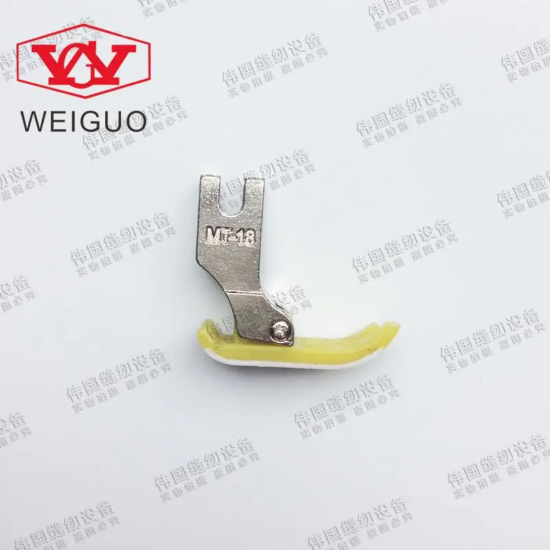Industrial sewing machine presser foot plastic gtang MT 18 flat plate