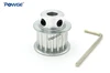 POWGE Arc 15 dents HTD 5M alésage de poulie de distribution 5/6/6.35/8/10/12mm pour largeur 15/20mm HTD5M poulie dentée synchrone 15 dents 15 T ► Photo 2/6