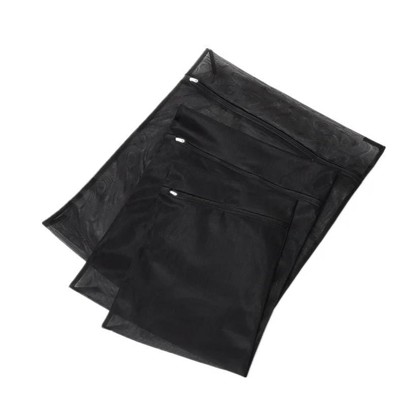 black meshing bags 