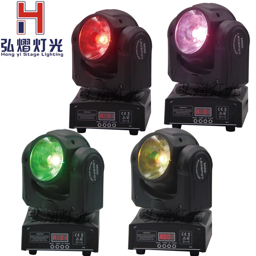 

4pcs/lot High brightness 60W LED Spot Moving Head Light/ 60W LED DJ Spot Light/DMX 60W RGBW 4in1 disco lights