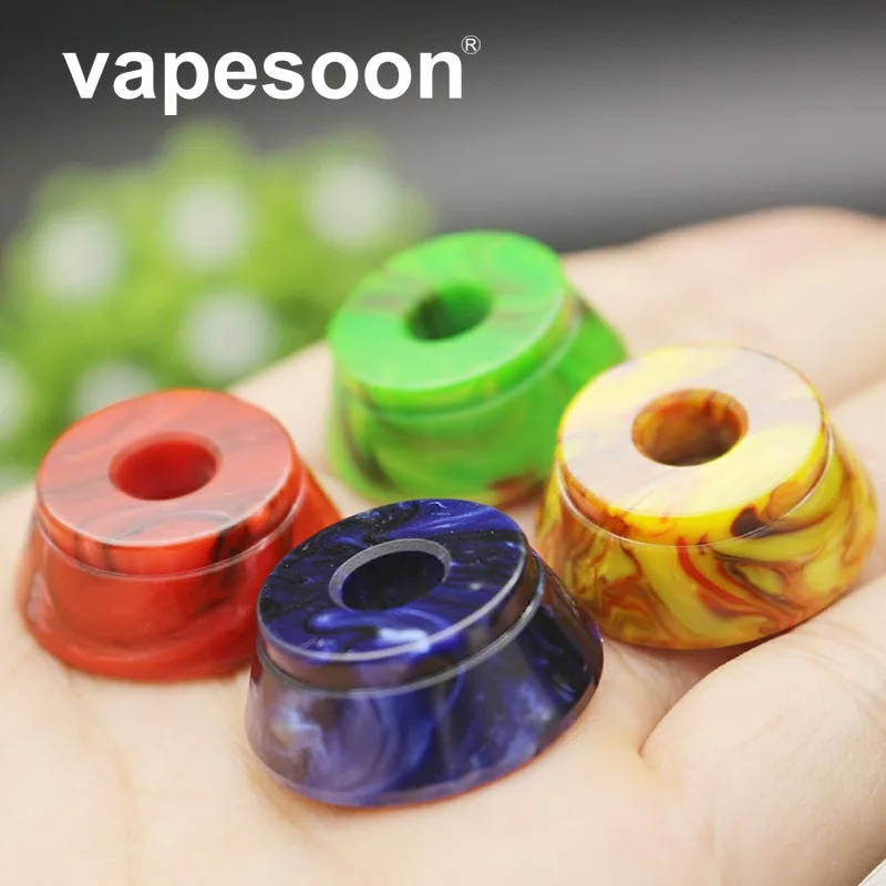 

25pcs Colorful Resin Holder Stand Display Base for e-Cigarette Atomizer as TFV8 Big Baby TFV12 Prince Resa Melo 3 Mini Tank