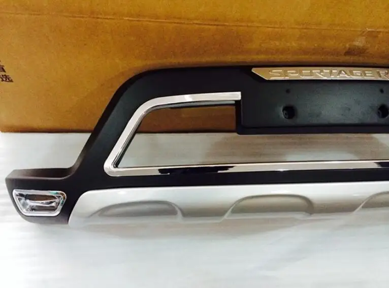 Высокое качество пластик ABS Хром Передний+ задний бампер Накладка пластик ABS хром для- Kia Sportager