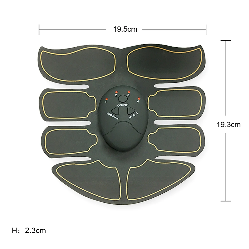 /Тренажер брюшной мышцы фитнес ягодицы форма строитель массажный стимулятор электрическая мышечная тренировочная Брюшная машина для похудения