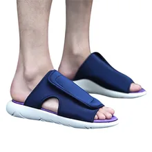 Модные тапочки; повседневная мужская обувь; пляжные шлепанцы; Летние однотонные Вьетнамки; Лидер продаж года; B1