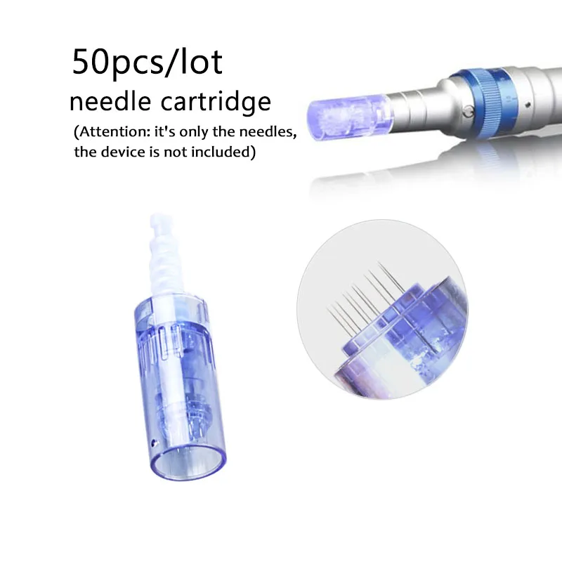 Игольчатый картридж для Dr pen A6 nano / 9 pin 12 36 42 микро Сменные иглы наконечники тату