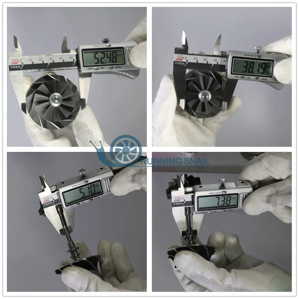 Турбокомпрессор колесо COMPRESSER для mercedes, Ford, Mazda, 85 кВт VJ38 WE0113700 VHD20011 BT50 TW4.4* 35,9