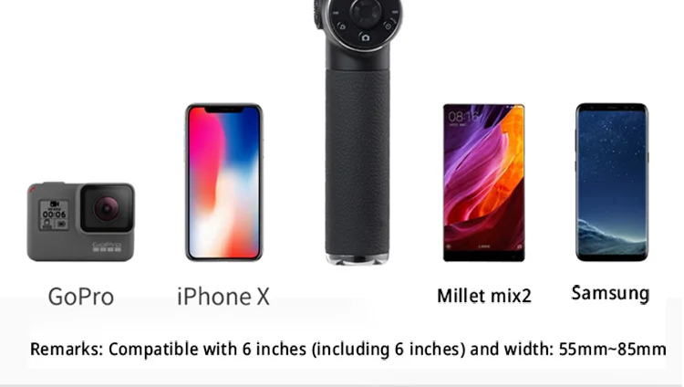 AFI V5 3-осевой Стабилизатор Ручной смартфон телефон Gimbal для iPhone 11 11 плюс XR X 8P 8 7P 6S samsung& Gopro экшн Камера