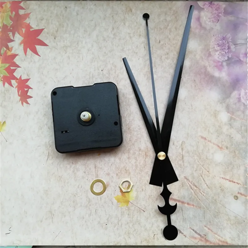 15 шт. набор механических часов с черными стрелками|movement kit|clock loveclock movement kit |