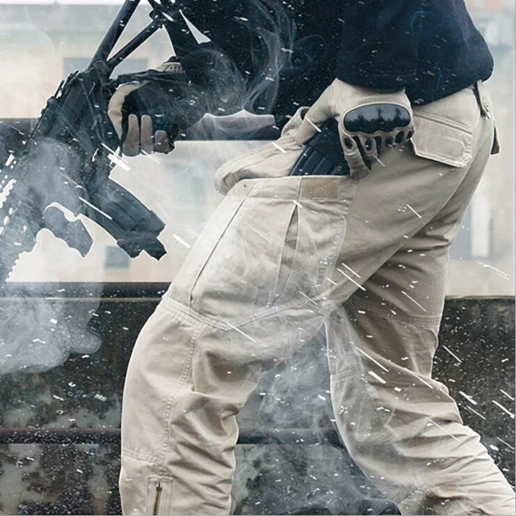 Для мужчин Твердые армии брюки-карго тактические долг брюки Для мужчин s хлопок Multicam BDU усталости брюки в стиле милитари TMC брюки камуфляжная одежда