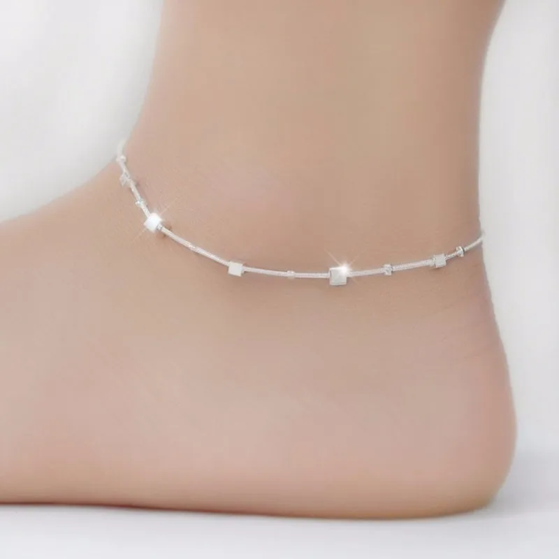 Сандалии пляжная бижутерия для ног лодыжки браслеты браслет цепочка на ногу ножной браслет в богемном стиле женские браслеты для щиколотки tobillera SWXFR102 - Окраска металла: SWXFR102