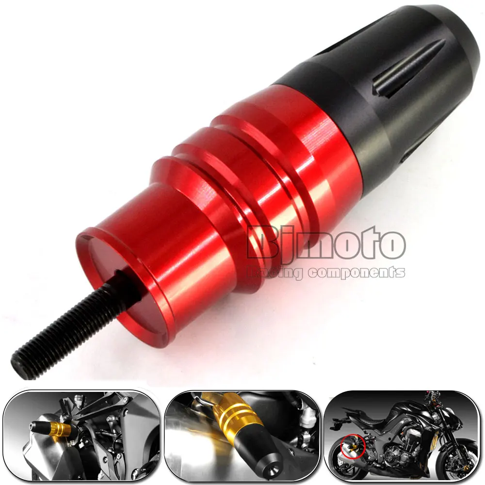 

FS-KA005-RD Motorcycle CNC Crash Pads Exhaust Sliders crash protector protect Red For Kawasaki Ninja 250 Ninja 300 Z800 Z250
