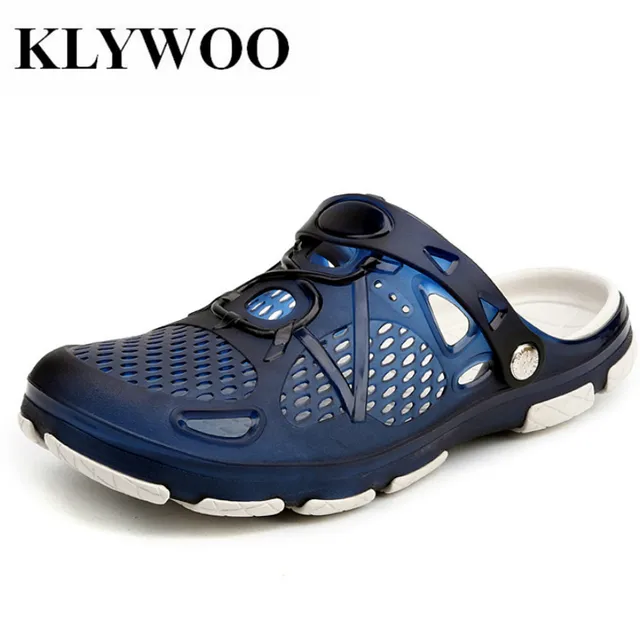 mens jelly beach shoes