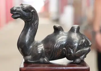 

Old China Copper Bronze Animal Camel Penholder Pen Rack Statue BN8203