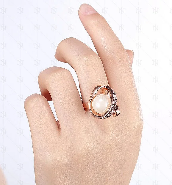 Новые женские кольца Anillos Топ Модные ювелирные кольца для женщин позолоченный Циркон Простой Элегантность кристалл из Болгарии