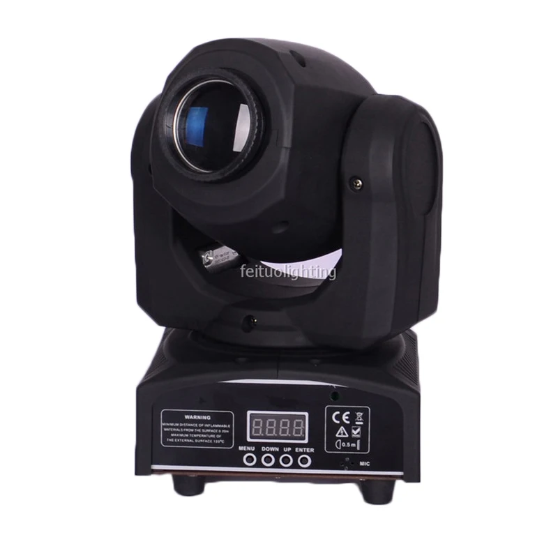 

Free shipping 6xlot led gobo projector 60W mini led moving head spot rotating light led stage Dj disco club party show