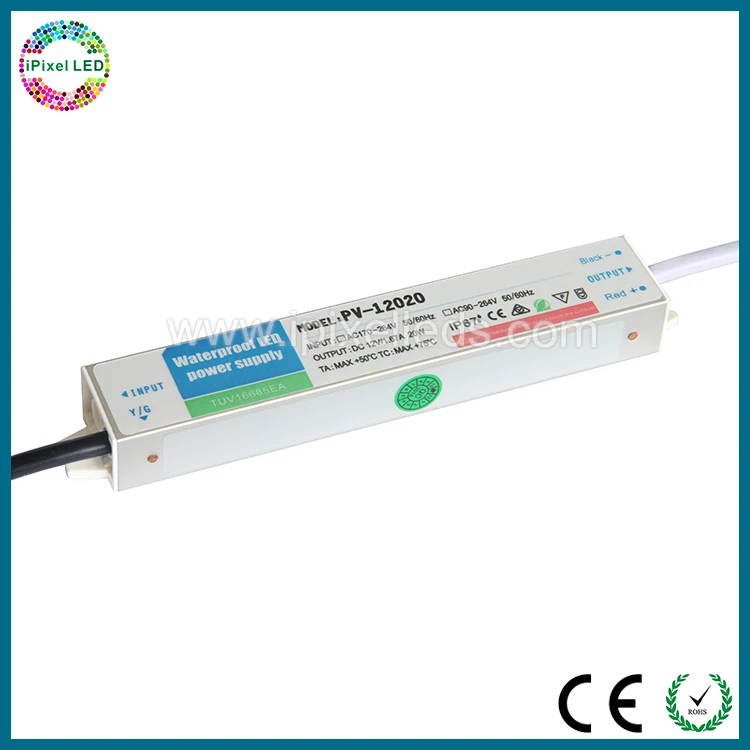 

12V 20W switching power supply for led lights ,led strips,led pixel