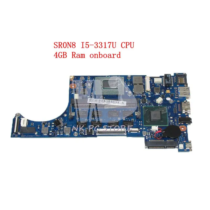 NOKOTION BA92-11565B BA92-11565A для Samsung NP540 NP540U3C Материнская плата ноутбука SR0N8 I5-3317U Процессор 4 ГБ оперативной памяти на борту