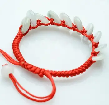 

Natural stone Safety buckle bracelet Myanmar stone hand weaving Bracelets Female models