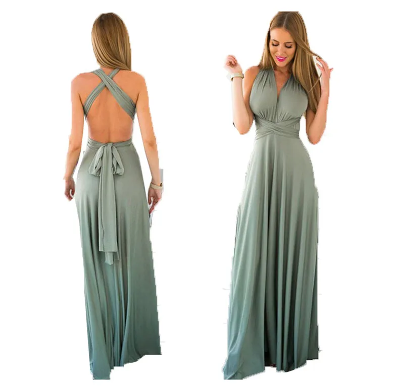 Sexy Women's maternity wrap dress pregnancy dress Boho Maxi red dress bandage Party bridesmaid dresses 