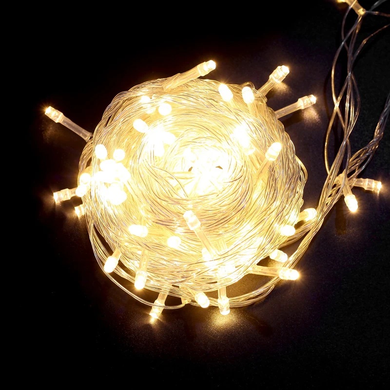 

10M Waterproof 220V 100 LED holiday String lights for Christmas Festival Party Fairy Colorful Xmas LED String Lights