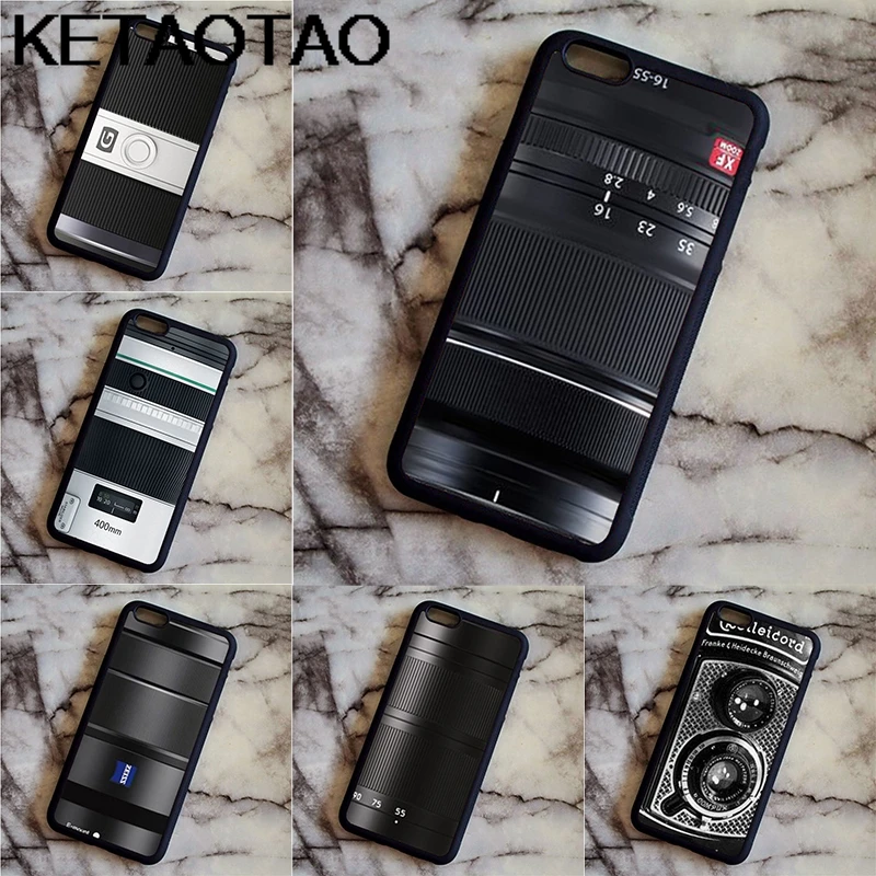 KETAOTAO الرجعية كاميرا كاسيت حاسبة لوحة المفاتيح الهاتف اغلفة السامسونج S5 6 7 8 9 ملاحظة 4 5 7 8 حالة لينة TPU المطاط سيليكون