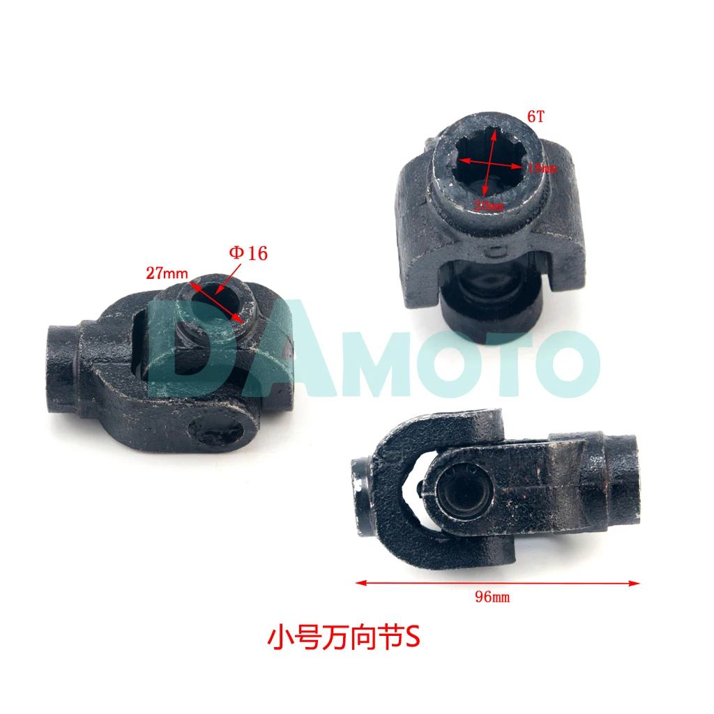 

Universal Steering 20mm 6 T U Joint Buggy Fit For Quad aandrijfas ATV UTV