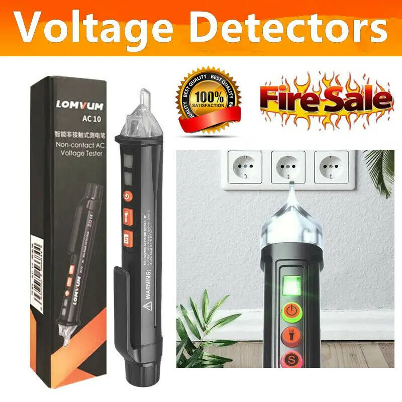 

USA AC/DC Voltage Test Pencil 12V/48V-1000V Voltage Sensitivity Pen Detector