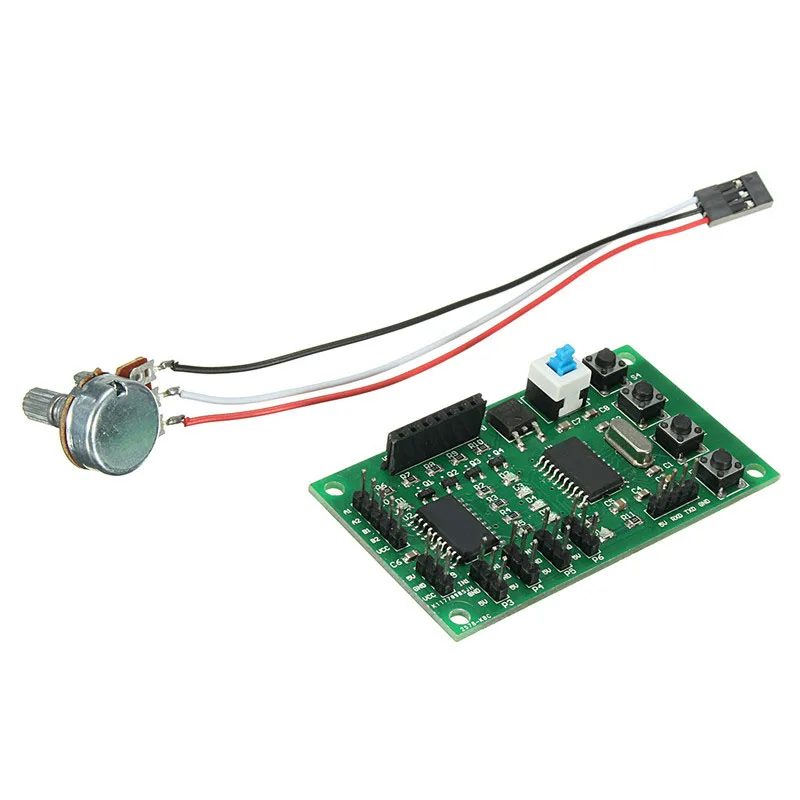 

Programmable 2/4 Phase 4/5 Wire Stepper Motor Driver Control Board Robot Car DIY 800mA 5-24V Durable Modules Board
