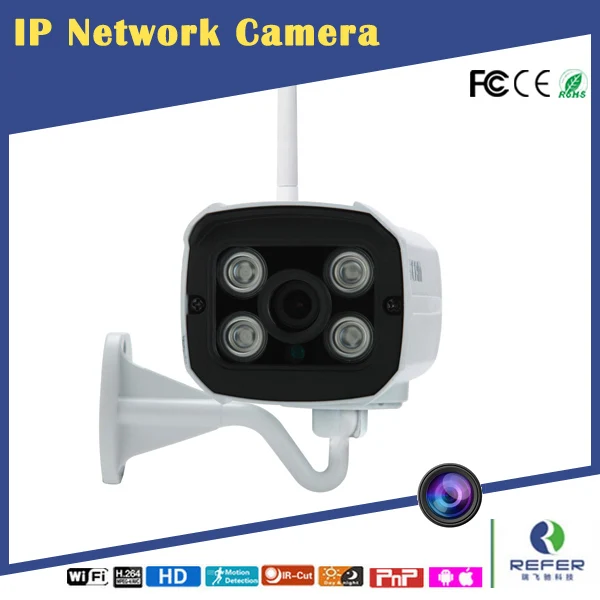 Низкая цена качество Wireless HD CMOS 1080 P 1920*1080 15fps IP66 Водонепроницаемый Wi-Fi ip-камера |