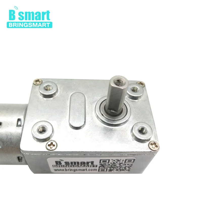 Bringsmart JGY 370GB Worm DC Зубчатый редуктор 12V низкоскоростной Датчик Холла пылезащитный
