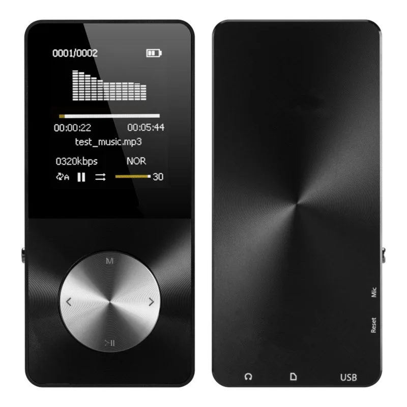 Smilyou HiFi Металл MP4 плееры Встроенный динамик 4 ГБ 8 16 1.8 дюймов Экран может Поддержка