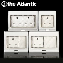 IP55 водонепроницаемый пыленепроницаемый Открытый Великобритания внешняя настенная розетка с крышкой 110~ 250 В 13A корпус розетки