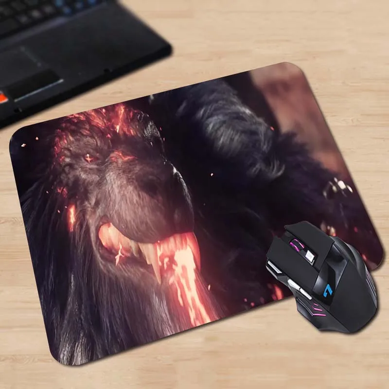 Новый игровой коврик для мыши ПК компьютерный Ноутбук резиновый Fenrir Smite Коврик