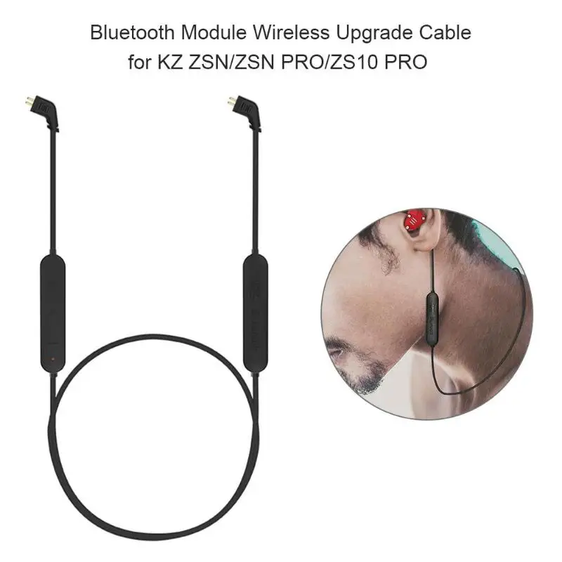 Bluetooth 4 2 Earphone Accessories Module Wireless Upgrade Headphones Cable for KZ ZSN ZSN PRO ZS10 PRO Headset