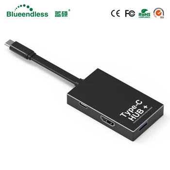 

New Aluminum USB Hub Tpye C USB 3.0 High Speed Hub suit for Laptop/Notebook Portable mini 2ports Splitter for SD/TF Card Reader